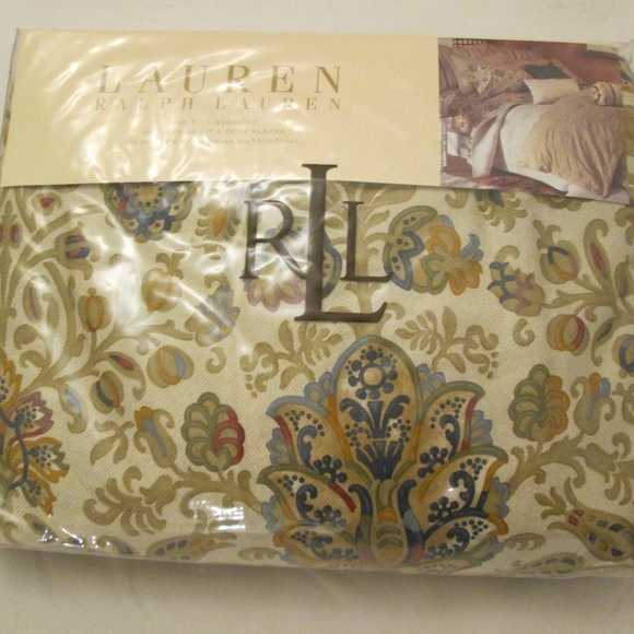 NEW Lauren Ralph Lauren Full Bedskirt